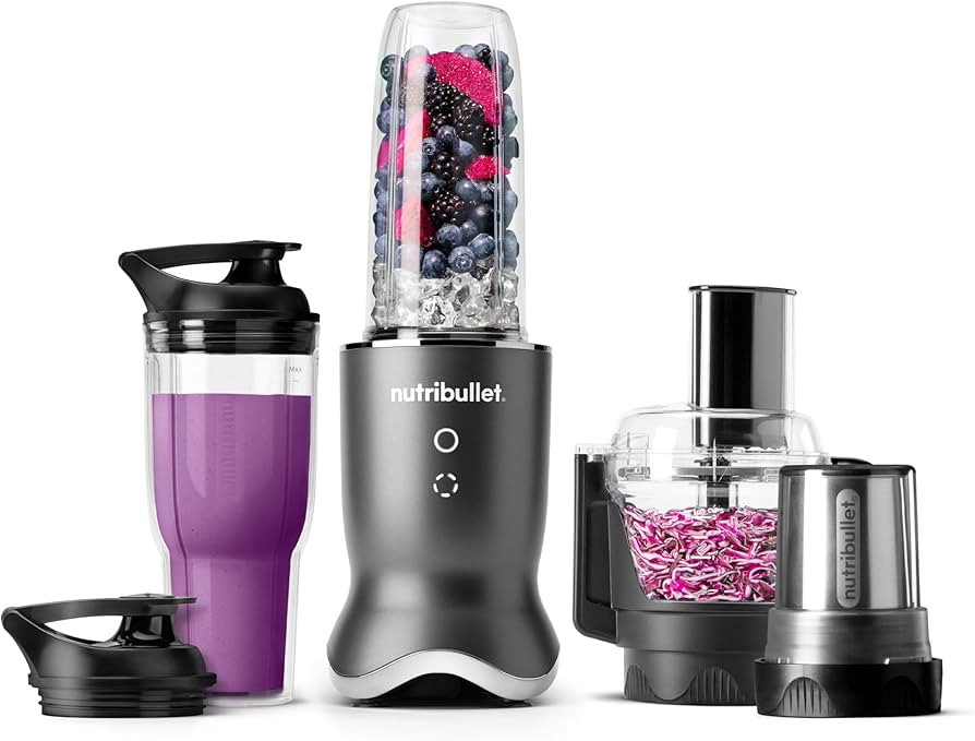 nutribullet Ultra Plus+ 3-1 Compact Kitchen System, 1200W Kitchen System with Blender, Food Proce... | Amazon (US)