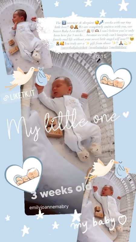 The 3️⃣ sweetest (& sleepiest 😴💤) weeks with our tiny little love!! 👶🏼🧸 We are completely smitten with you, our Sweet Baby Levi Rhett!! 👼🏼🤍🫶🏽 I can’t believe you’ve only been here for 3 weeks… because we truly can’t imagine our family and life without your sweet little angel self now!!! 🥹🤱🥰 You truly are a ✨ gift from above ✨!! 🙏🏽💫✨ #sweetbabylevirhett #newborndays #ourlittlelove



#LTKKids #LTKFamily #LTKBaby