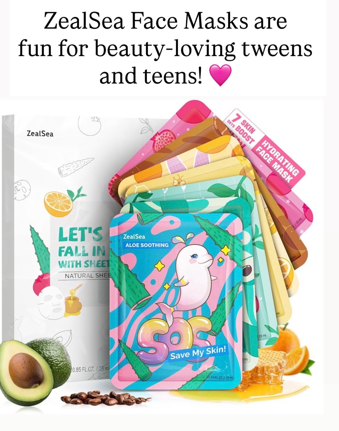 These face masks are fun for girls 🩷💜

#LTKKids #LTKBeauty