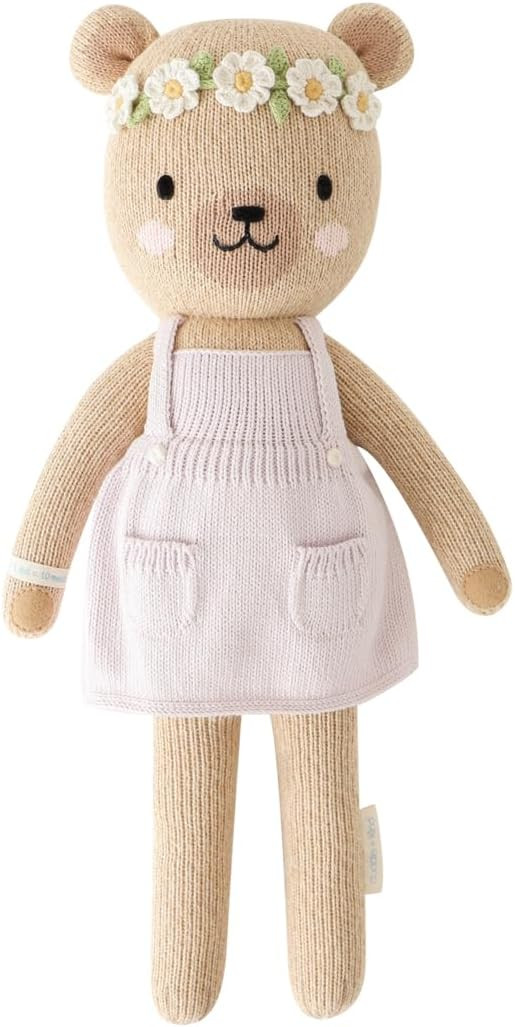 cuddle + kind Olivia The Honey Bear Little 13" Hand-Knit Doll – 1 Doll = 10 Meals, Fair Trade, ... | Amazon (US)