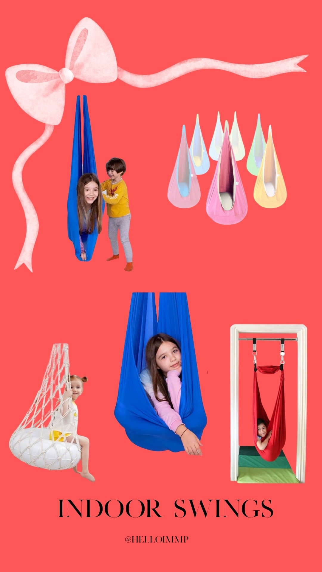 Indoor swings 

#LTKHoliday #LTKKids #LTKGiftGuide