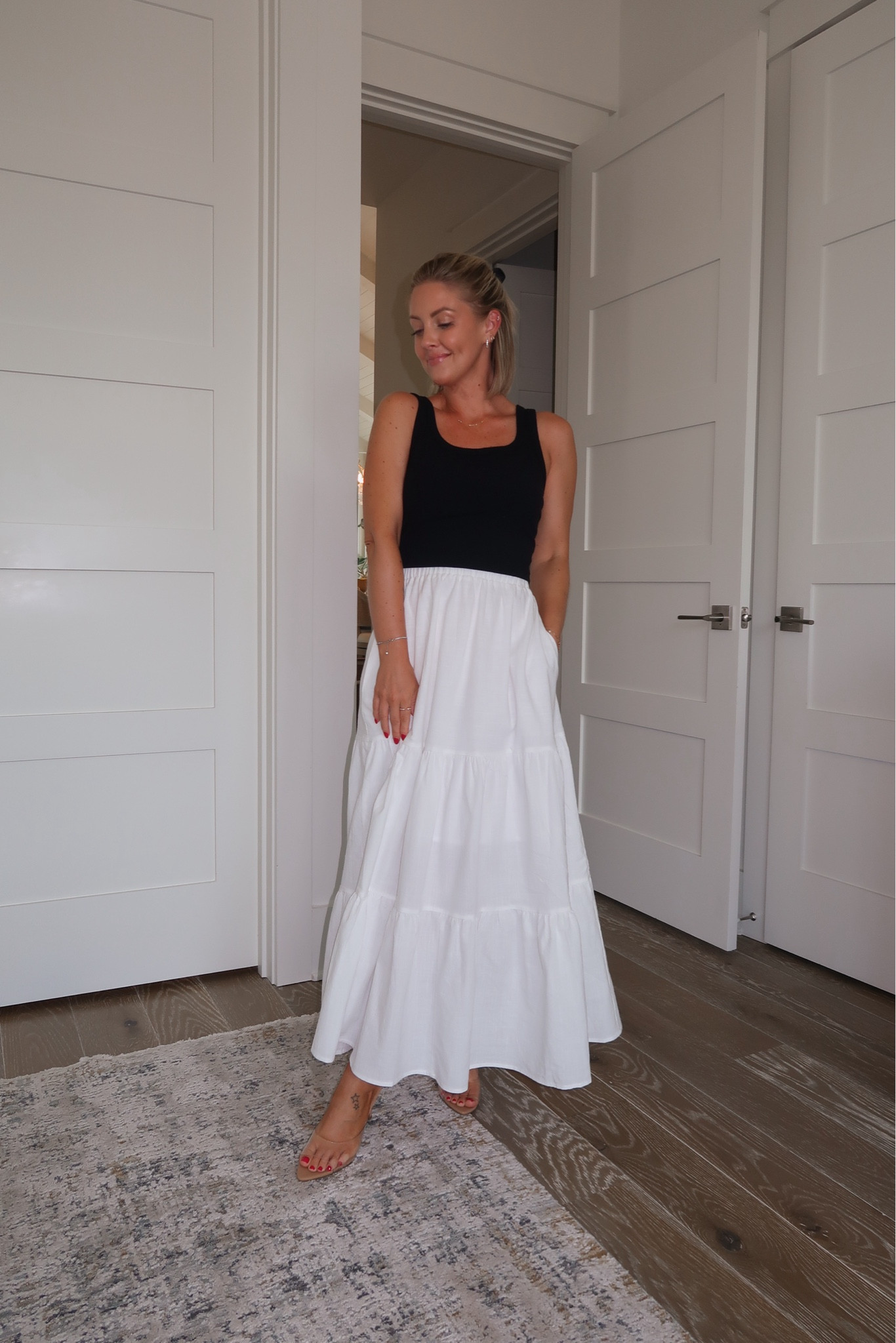 Size Small Amazon tank / Small Amazon maxi skirt 💃🏼

#LTKShoeCrush #LTKFindsUnder50 #LTKStyleTip