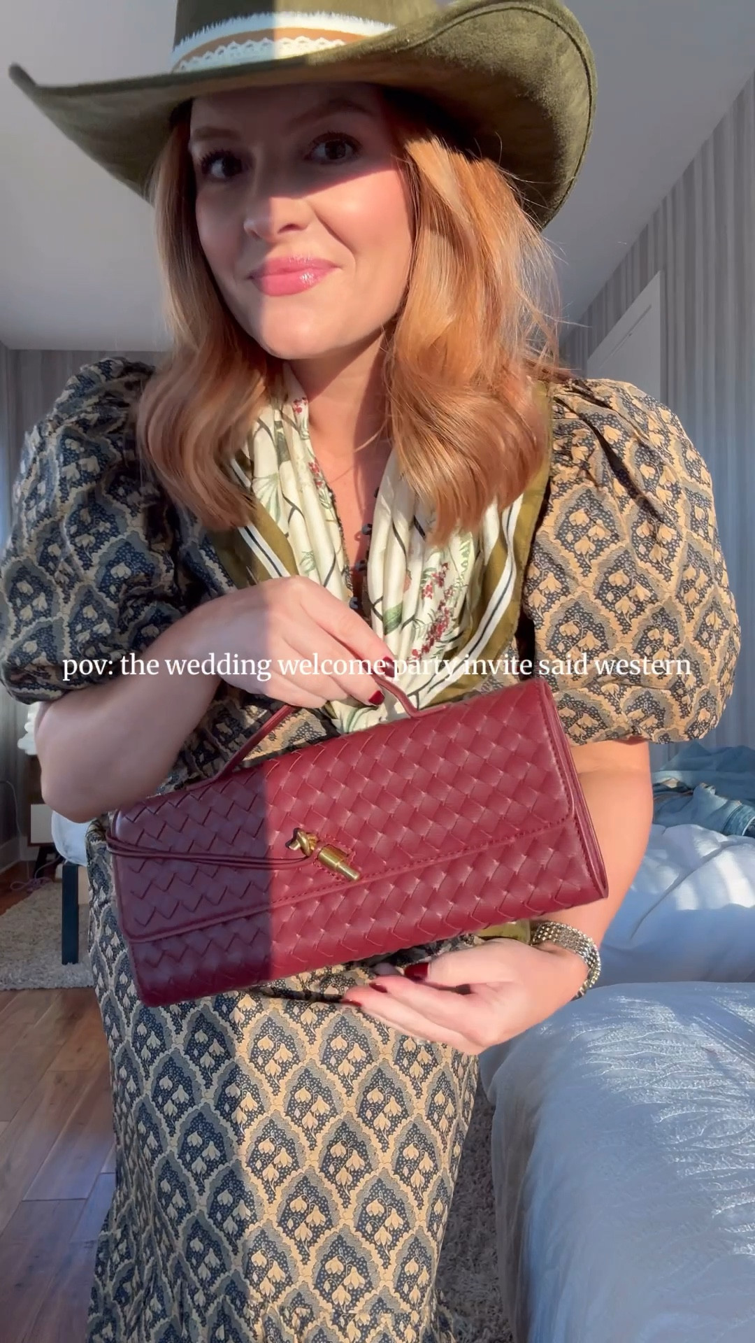 ✨ Western Welcome Dinner Outfit ✨
Getting ready for a western-themed welcome dinner in my favorite Tuckernuck dress, styled with a satin scarf, western belt, Lucchese boots, and a cowgirl hat 🤠 Perfect mix of chic and country!
#Tuckernuck #WesternStyle #CowgirlChic #LuccheseBoots #LTKFallFashion #WesternOutfitInspo #LTKStyle