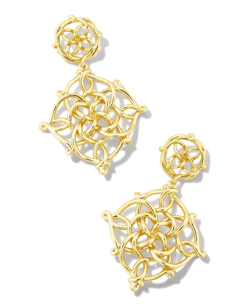 Kelly Statement Earrings in Gold | Kendra Scott