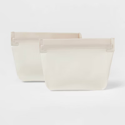 2pk Reusable Snack Bag Sandstorm - Room Essentials™ | Target