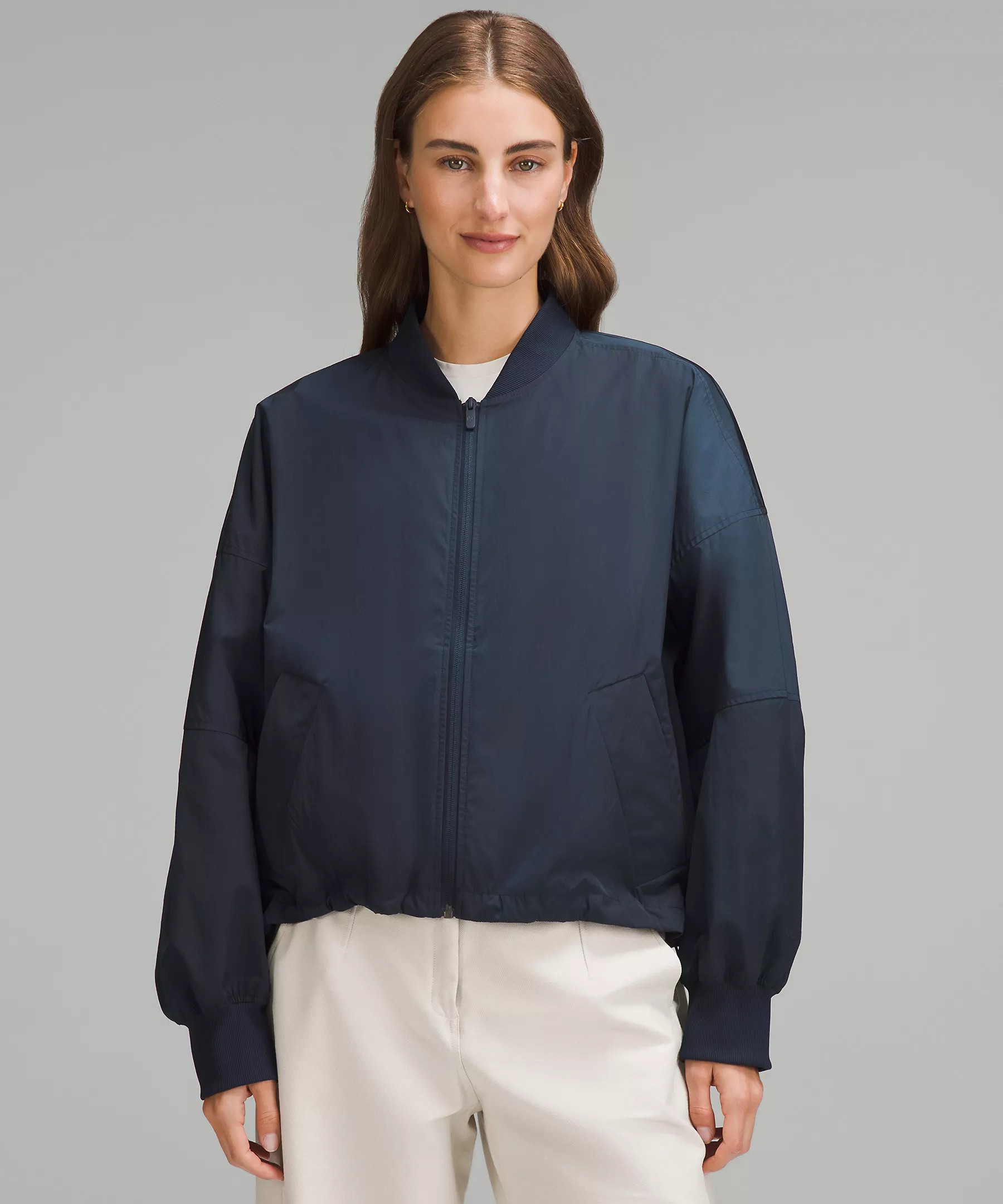 Lightweight Hem-Cinch Bomber Jacket | Lululemon (US)
