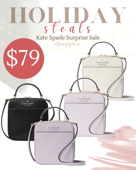 Kate Spade Surprise sale picks. 🥰🛒

| Kate Spade | designer | bag | purse | sale | gift guide | gifts for her | seasonal | holiday | 

#LTKsalealert #LTKitbag #LTKGiftGuide