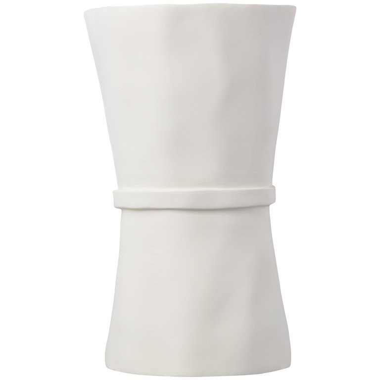 Easter White Large Resin Vase with Bow, 9.84 in, by My Texas House - Walmart.com | Walmart (US)