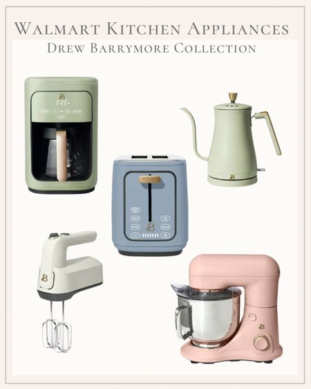 Perfect spring kitchen appliances from Walmart Drew Barrymore collection, Walmart home decor, Walmart kitchen 

#LTKSeasonal #LTKSpringSale #LTKhome