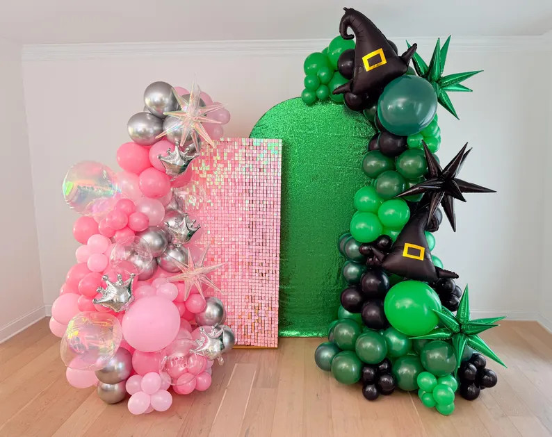 Good Witch Bad Witch Birthday Party Decorations Witch Balloon Arch Balloon Garland Party Decor Gr... | Etsy (US)