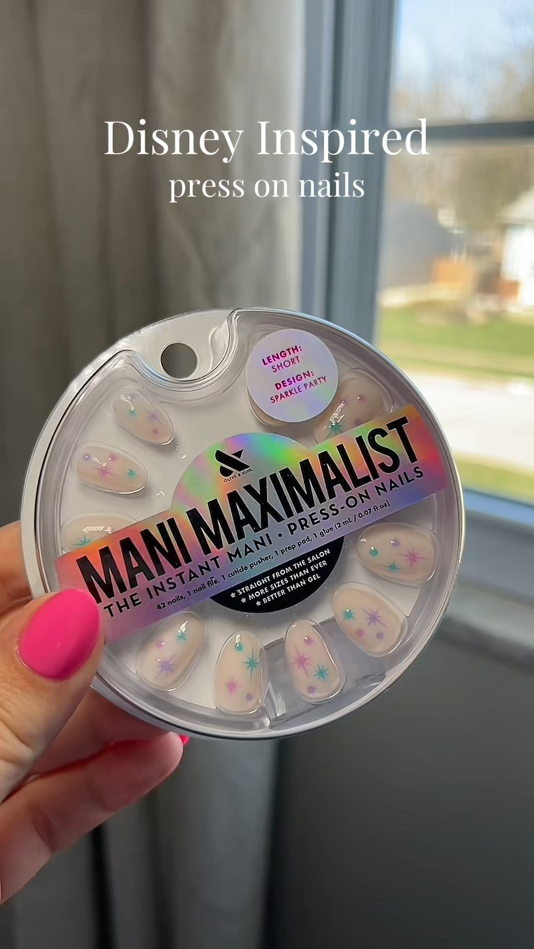 I’m fully in my Disney era and these Olive & June “Sparkle Party” press-ons are the moment. Think pixie dust, Main Street magic, and just the right amount of glam. They’re easy to apply, stay put, and give off major fairytale vibes—no salon needed. Perfect for your next park day or a little everyday magic.

#OliveAndJune #SparklePartyNails #ManiMaximalist #DisneyInspiredNails #PressOnNails #PressOnMagic #FairytaleFingers #NailGoals #PixieDustVibes #DisneyAtHome #CuteNailsClub #DIYMani #NailsOfPinterest #NailInspo #GlitterNails #OliveAndJuneObsessed #EverydayMagic


#LTKFindsUnder50 #LTKStyleTip #LTKGiftGuide