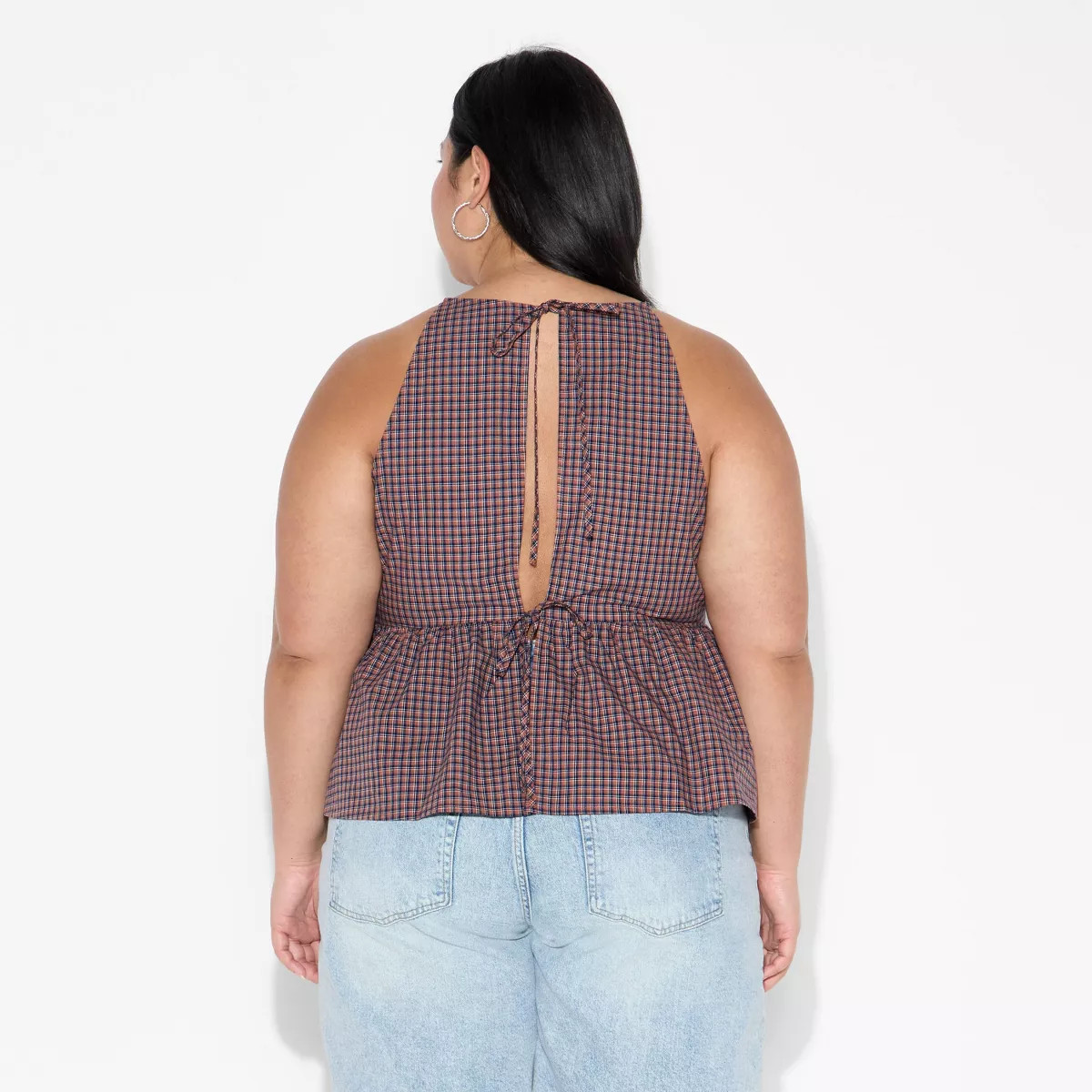 Women's High Neck Babydoll Halter Top - Wild Fable™ | Target