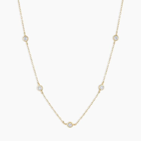 Classic Five Diamond Necklace | Gorjana