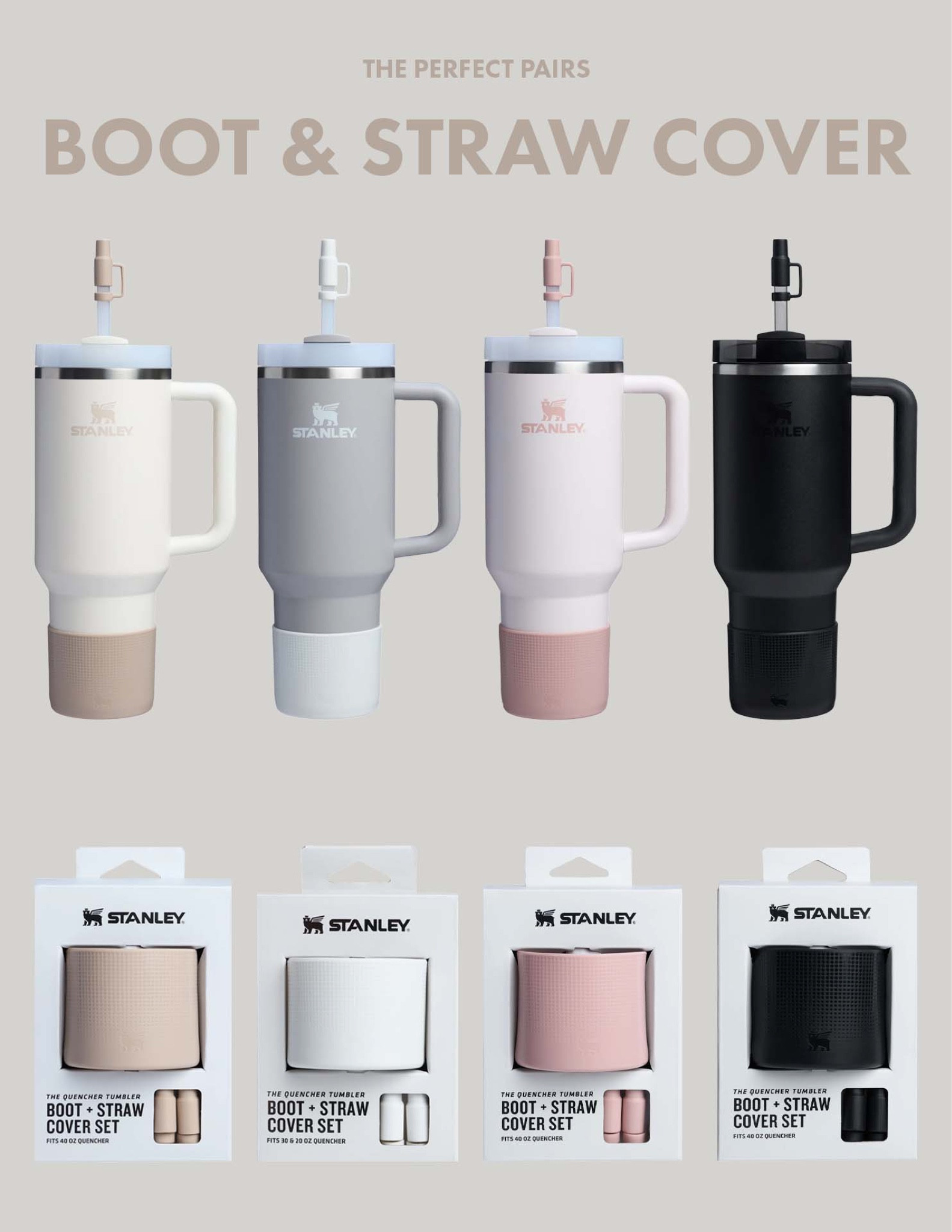 Stanley just dropped their new boot and straw cover! If you love your tumbler, these are the perfect little add-ons to make it even better.

#LTKFindsUnder50 #LTKGiftGuide #LTKHome