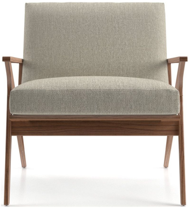 Cavett Wood Frame Chair + Reviews | Crate & Barrel | Crate & Barrel