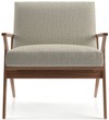 Click for more info about Cavett Wood Frame Chair + Reviews | Crate & Barrel