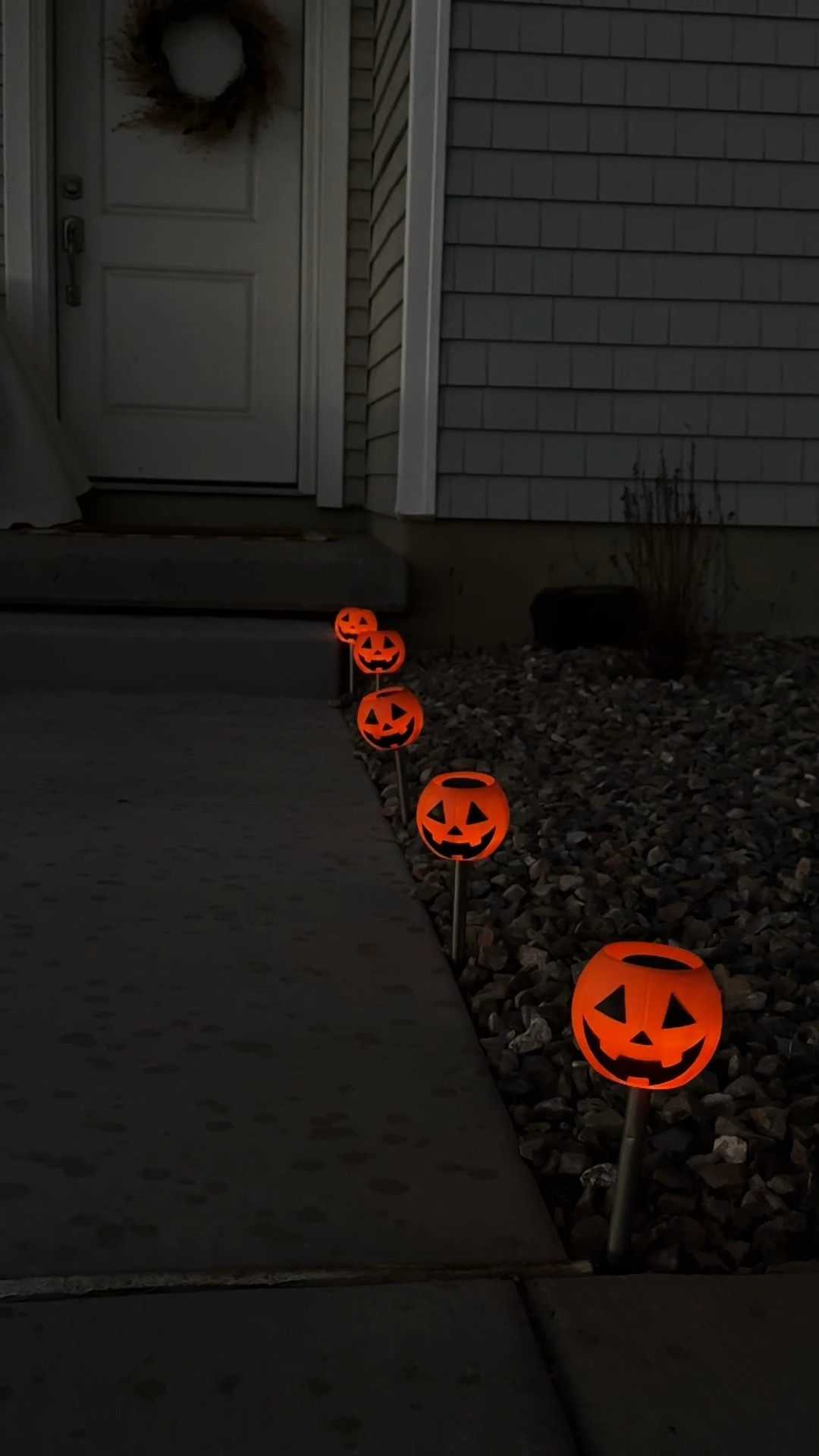 A super simple and affordable DIY! If you already own solar yard lights, all you’ll need are these pumpkin pails and a sharp knife! Carve a whole in the bottom of the pumpkin the size of your light poles, and then pop the pumpkins on top! 

#LTKSeasonal #LTKFallSale #LTKHome