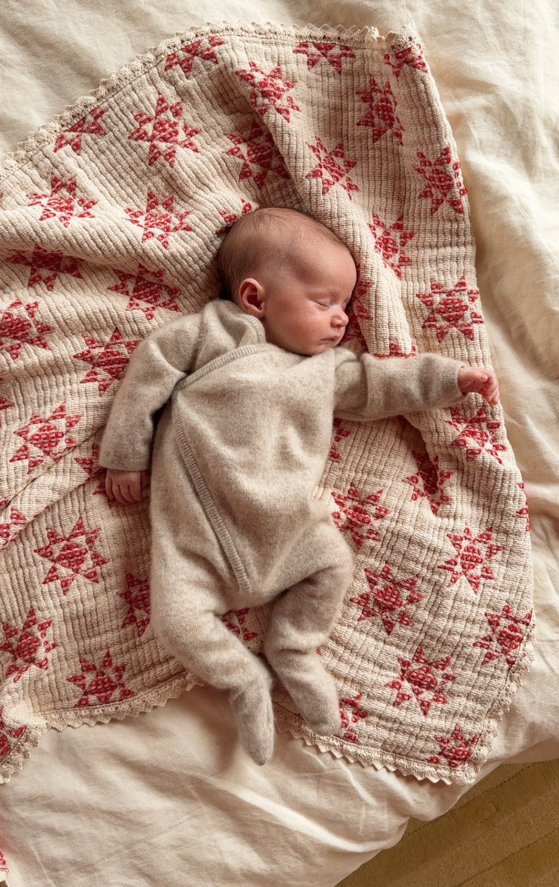 my sweet charlie girl 💌 this was going to be her take home outfit from the hospital but it was too big when she was born. It fits her perfectly now! #baby #babyoutfits #winter #newborn

#LTKBaby #LTKHoliday