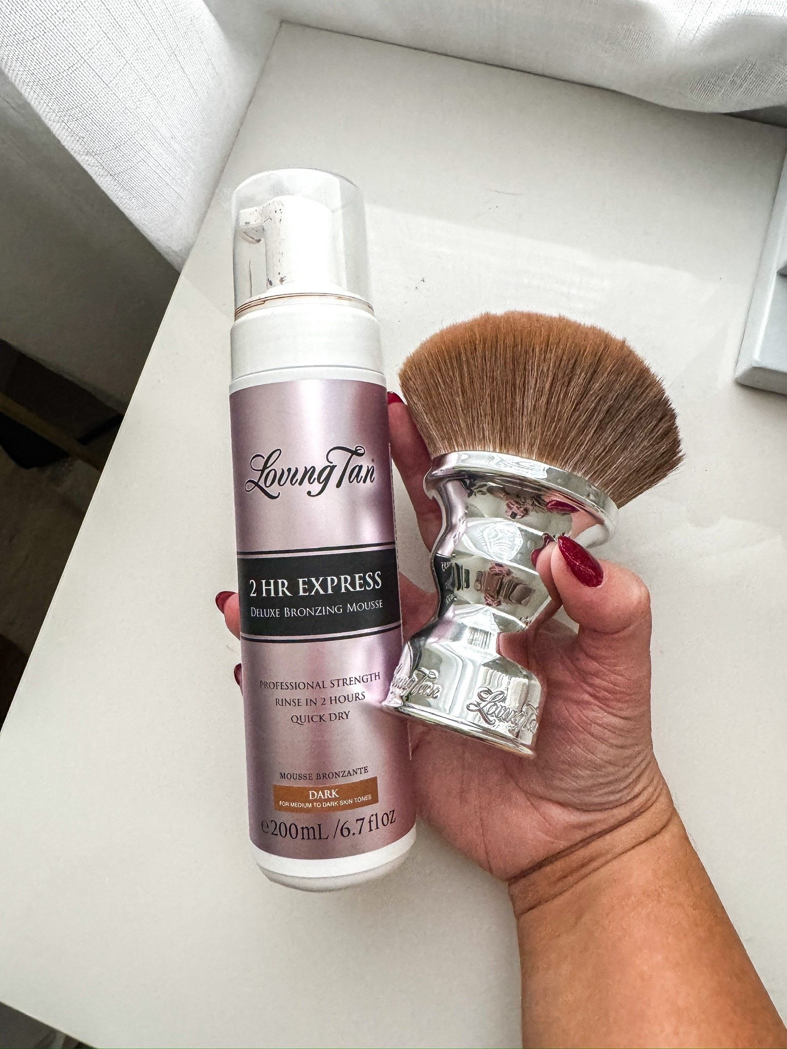 My favorite self-tan and the best body brush to go with it!!

This combo leaves my tan looking so natural & even🥰



Summer 2026, summer, beauty, self tan,  fake tan, 2 hr express, loving tan, vacation, beach, traveling, glowy, stylenright, shelli enright

#LTKBeauty #LTKselfcare