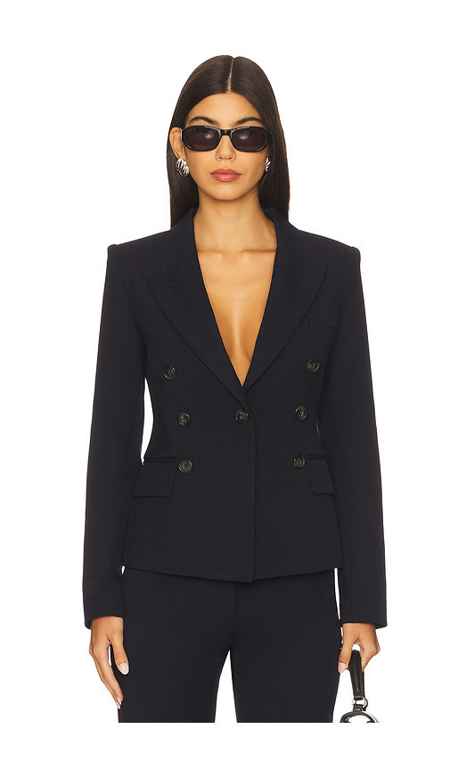 Smythe Mini Not A Db Blazer in Navy. Size 4. Also in 6, 8. | Revolve Clothing (Global)