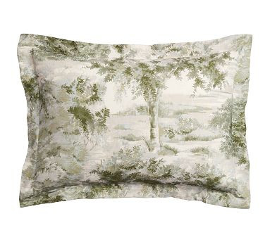 Jardin Toile Duvet Cover | Pottery Barn (US)