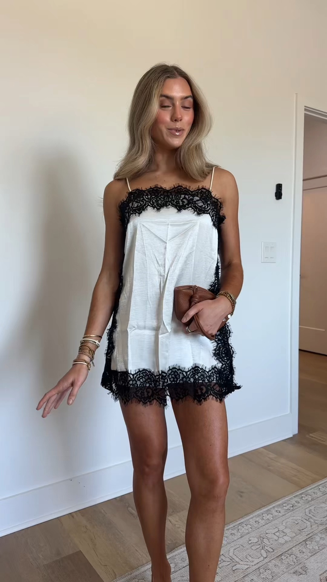 Amazon size small Women Silk Lace Trim Cami Tops Y2k Spaghetti Strap Silky Slip Dress Y2k Backless Going Out Camisole my inspo @hannnnahadams 

#LTKSaleAlert #LTKootd #LTKgrwm