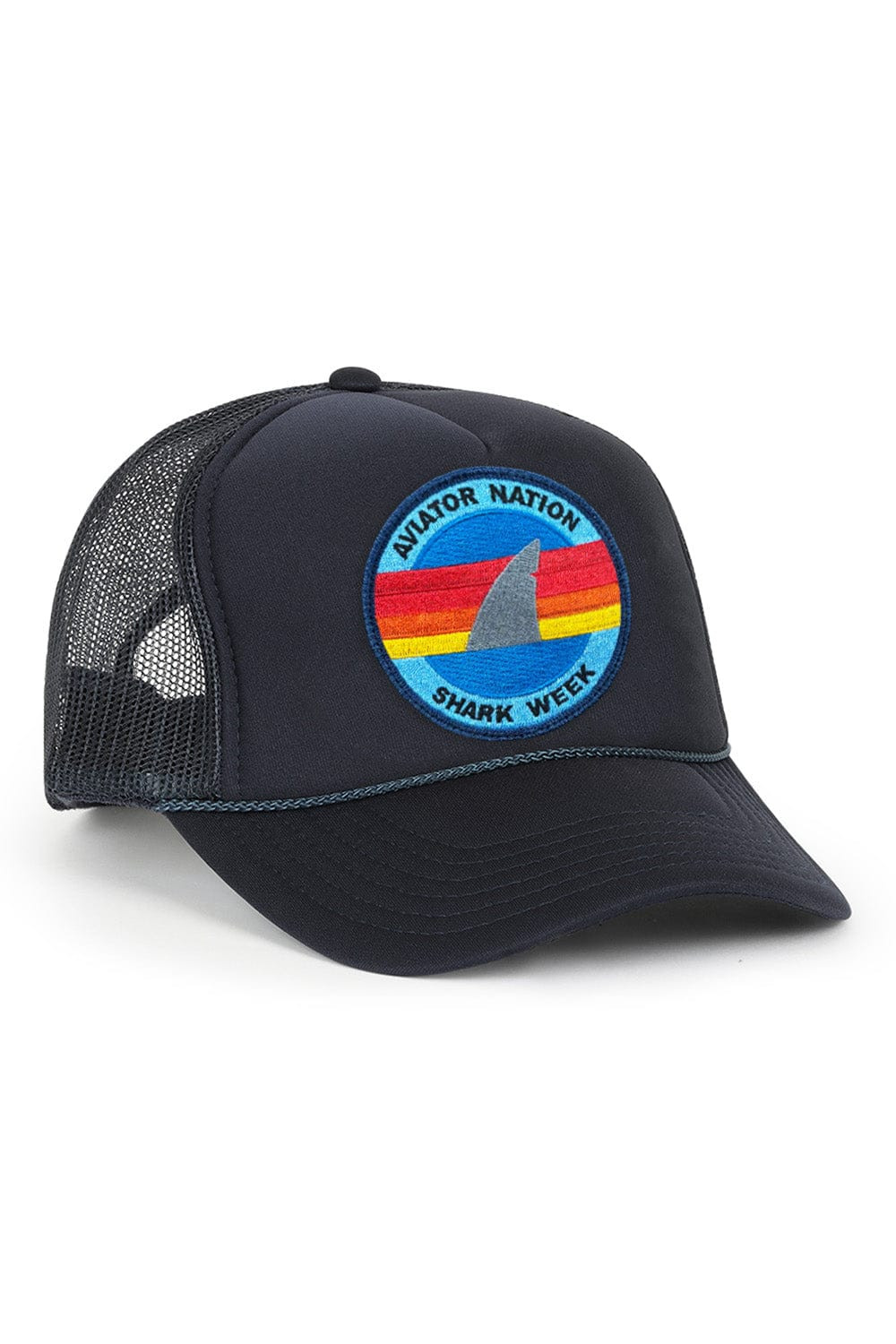 SHARK WEEK 2025 VINTAGE LOW RISE TRUCKER - NAVY | Aviator Nation