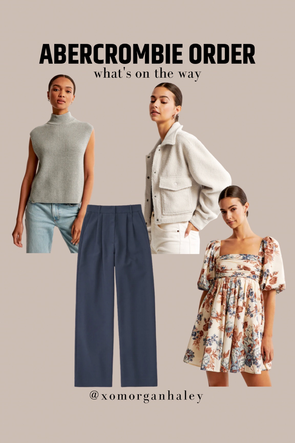 Recent Abercrombie picks!! Size XL or 33 long! 

#LTKcurves #LTKunder100