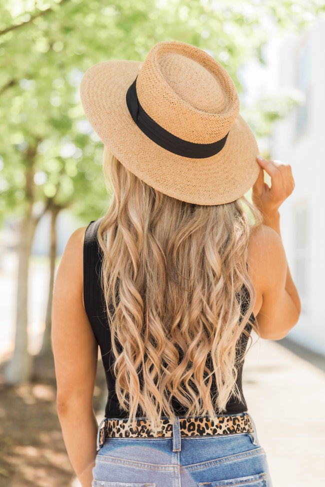 Bring On The Sunshine Fedora Black | The Pink Lily Boutique