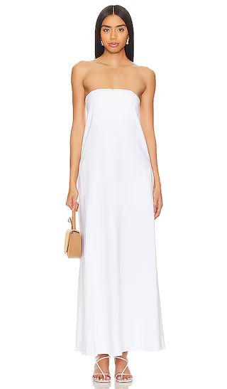 Topanga Strapless Dress in White | Revolve Clothing (Global)