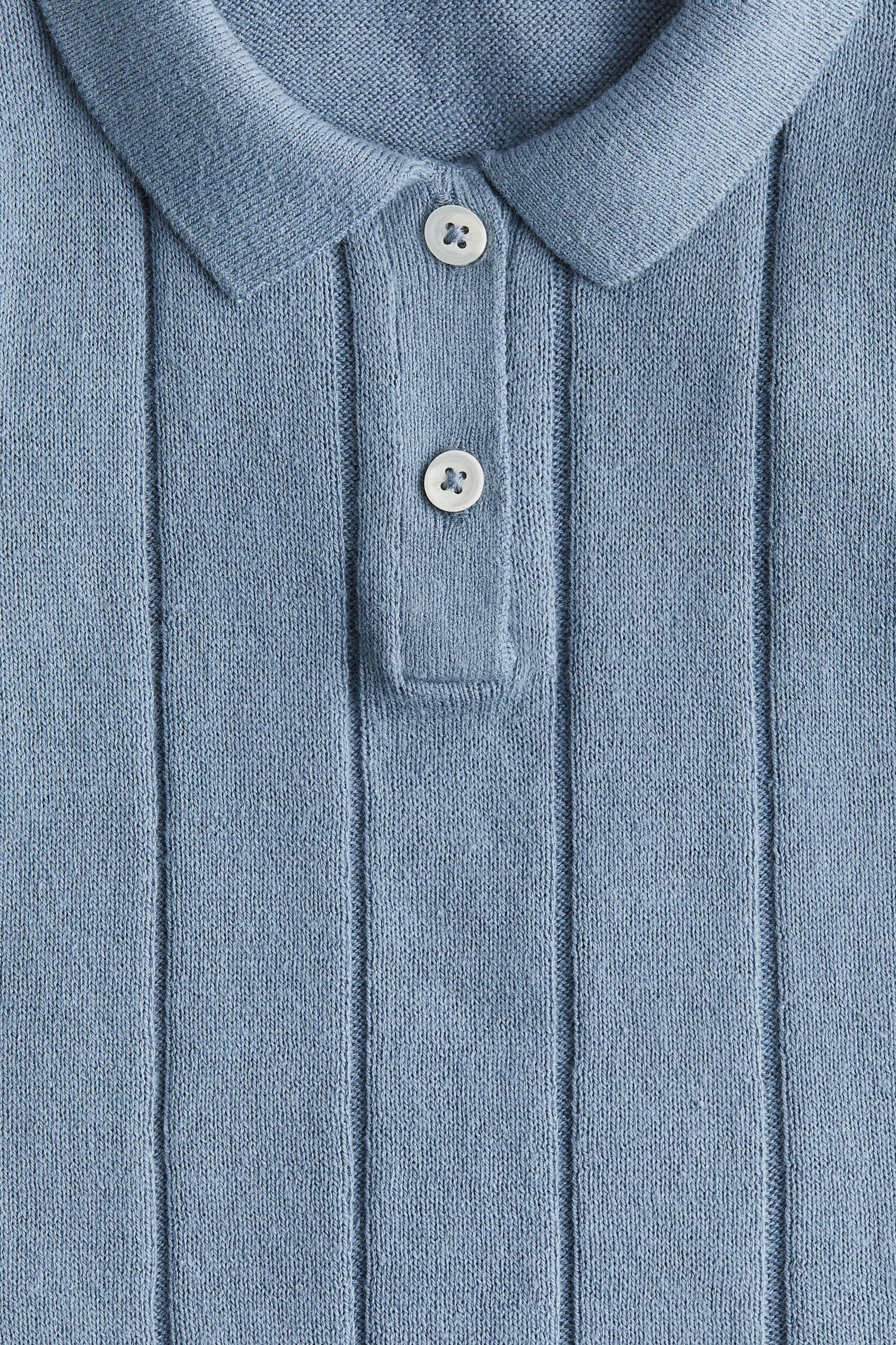 Knitted polo shirt | H&M (UK, MY, IN, SG, PH, TW, HK)