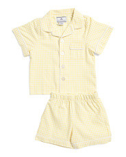 Kids 2pc Gingham Classic Top And Shorts Set | Toddler Girls (2t-5t) | Marshalls | Marshalls