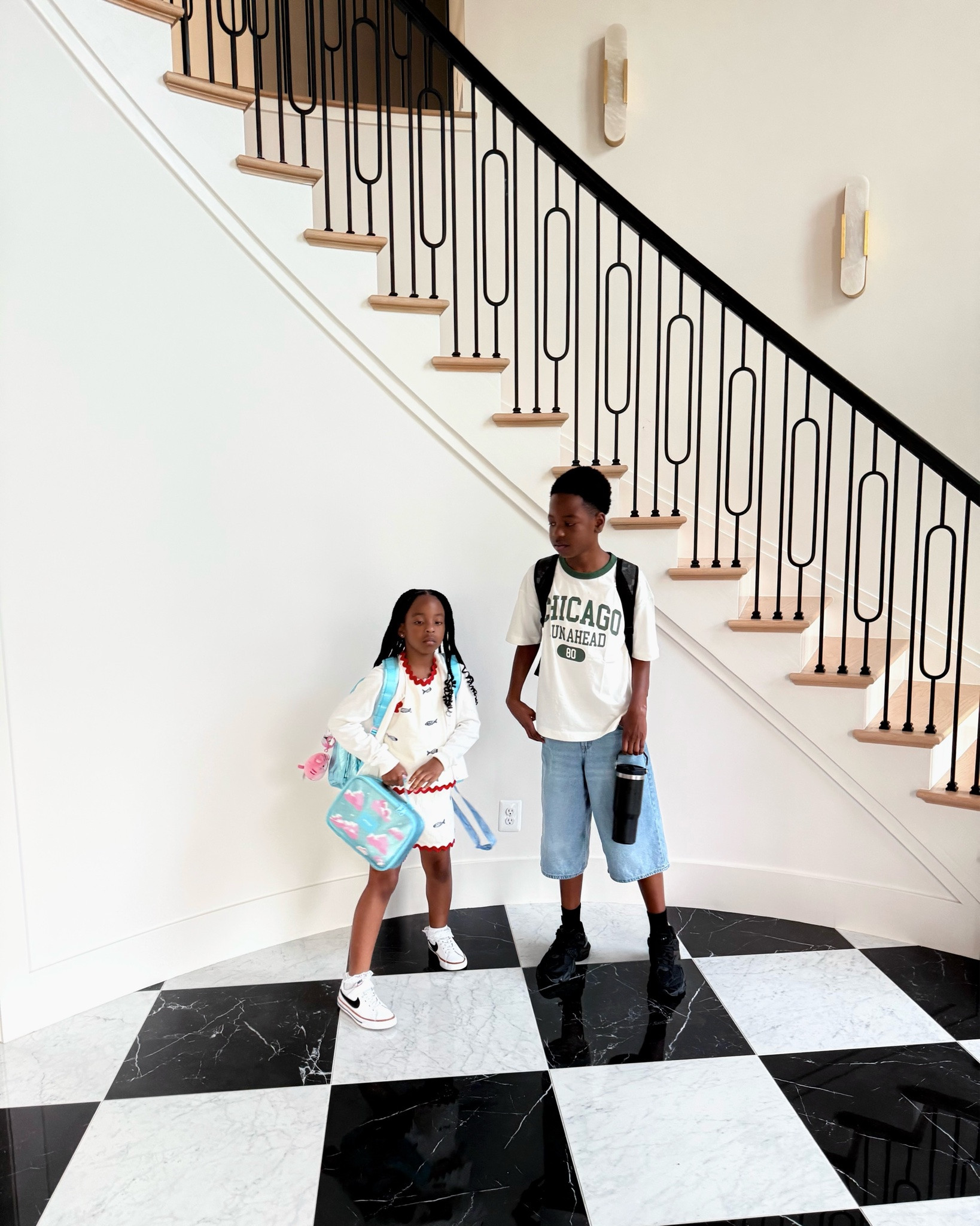 Just like that, we went from soaking up the sun in Cabo, Mexico to back to school in a blink. I don’t know how I survived the first day/morning of back to school, work and meetings…busy yet exciting day! Scroll through to see how my day started 🤭

I officially have a second grader and an eighth grader. I was a bit emotional knowing this is Nolan’s last year in middle school 🥹 Here’s to a great school year. This mama will need a cocktail by the end of the week 😉😄

Happy back to school! 🤎💕

His Bag by Sprayground

#backtoschool