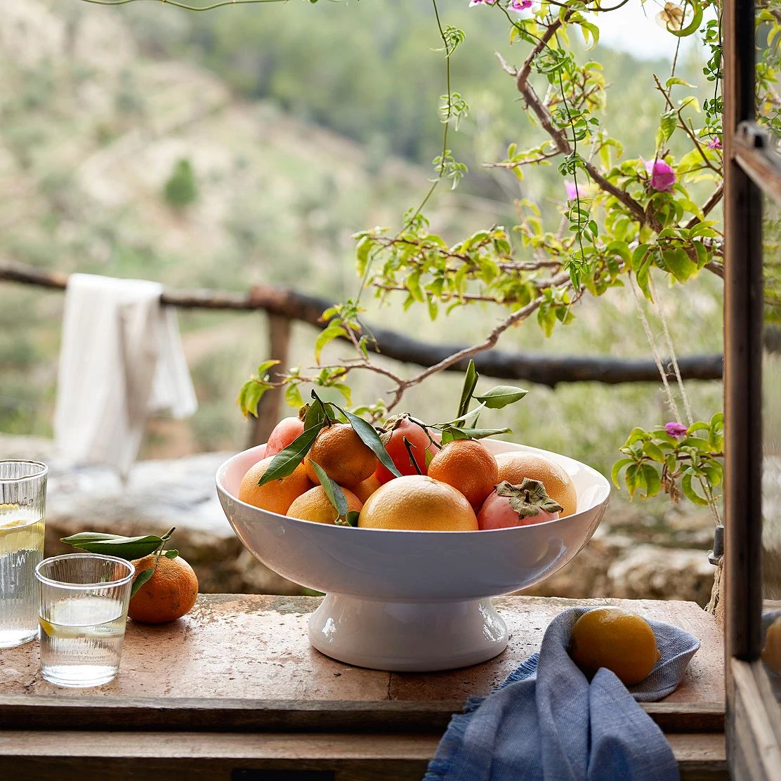 Footed Serving Bowl | The White Company (UK)