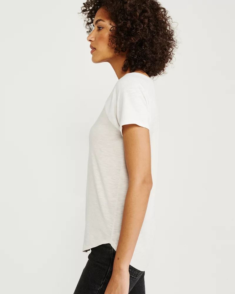 Colorblock V-Neck Tee | Abercrombie & Fitch US & UK