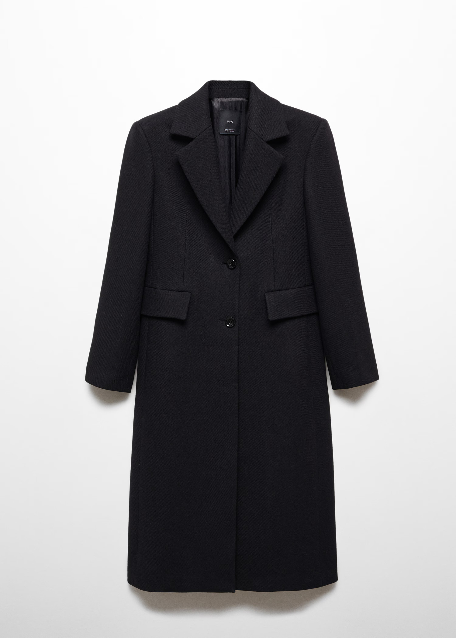 Structured wool coat - Women | MANGO USA | Mango (US/MX/AU)