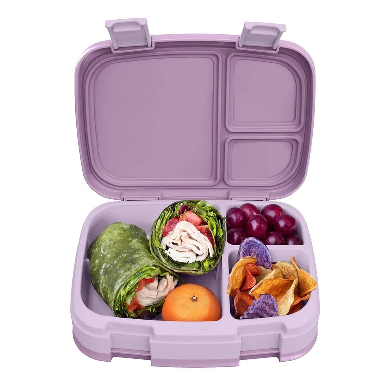 Bentgo Fresh Leak-Proof Lunch Box - Lilac | Walmart (US)