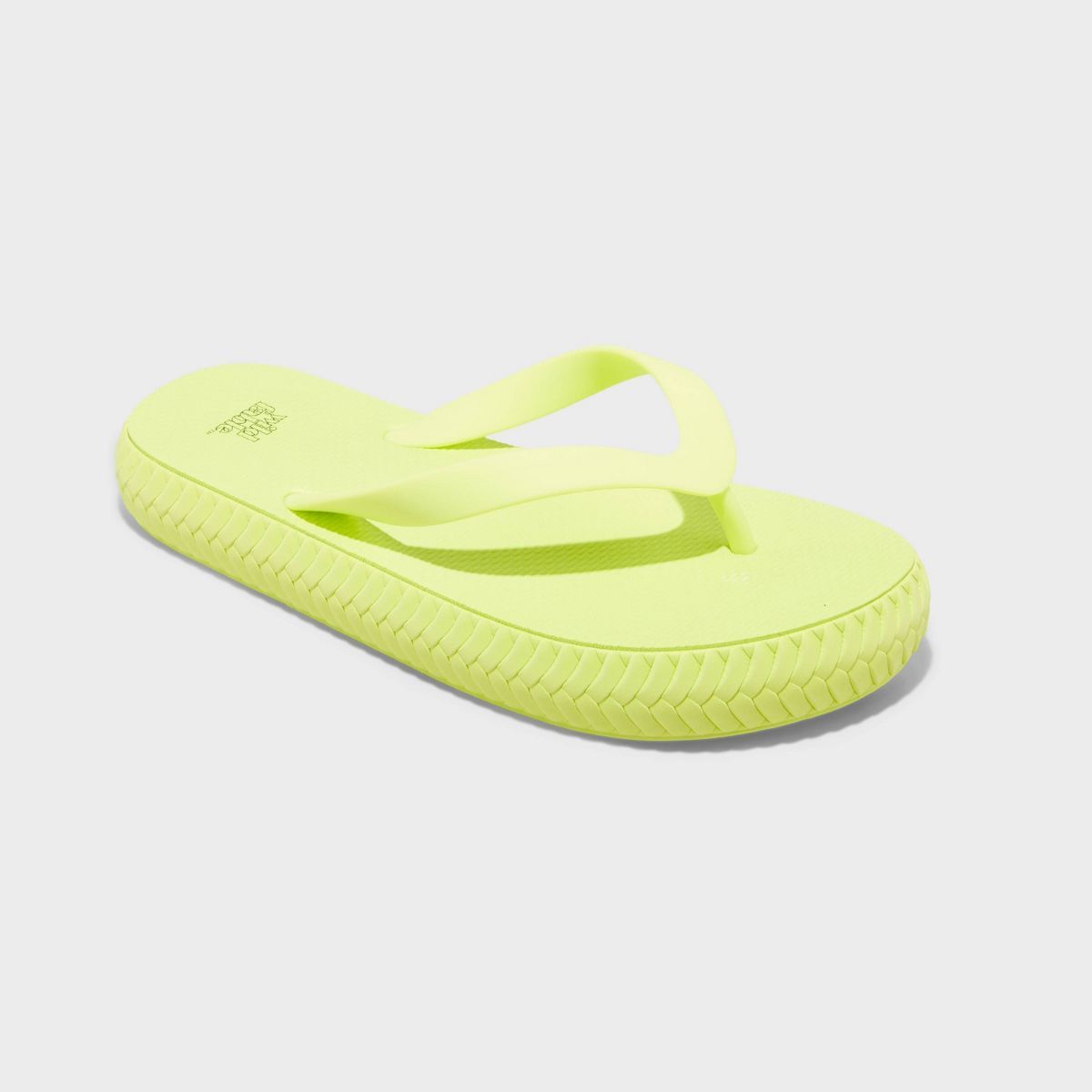 Women's Jessi EVA Platform Flip Flop Sandals - Wild Fable™ Lime Green 12 | Target