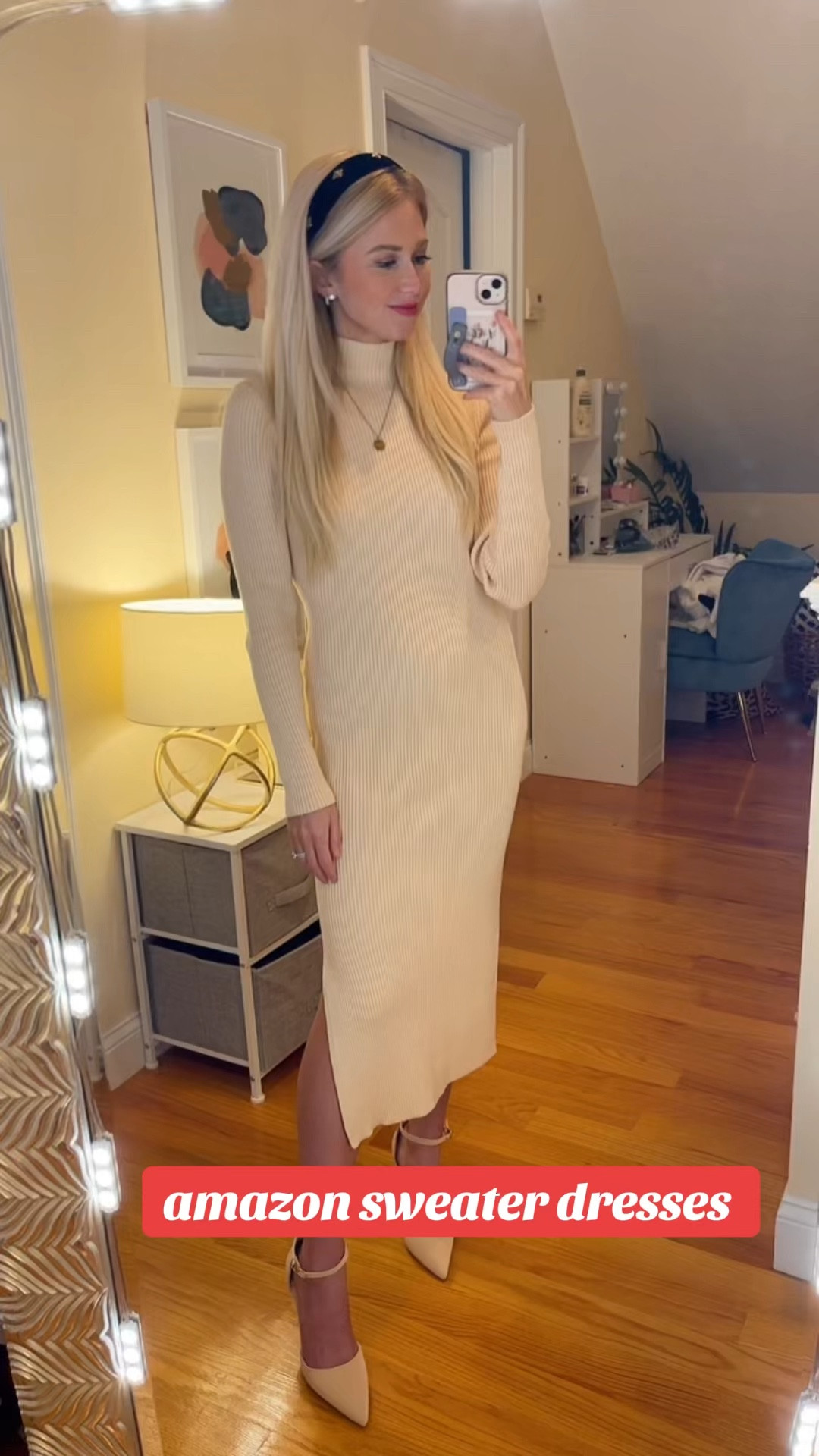 Amazon Sweater Dresses perfect for thanksgiving! Under $50 and all run TTS. 

#LTKfindsunder50 #LTKCyberWeek #LTKSeasonal