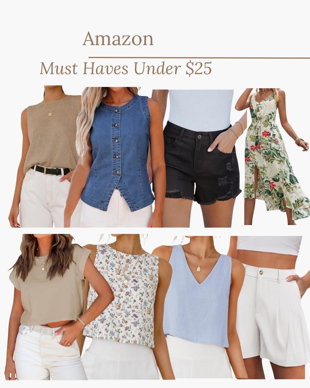 Amazon must haves under $25!

#LTKSaleAlert #LTKootd #LTKgrwm