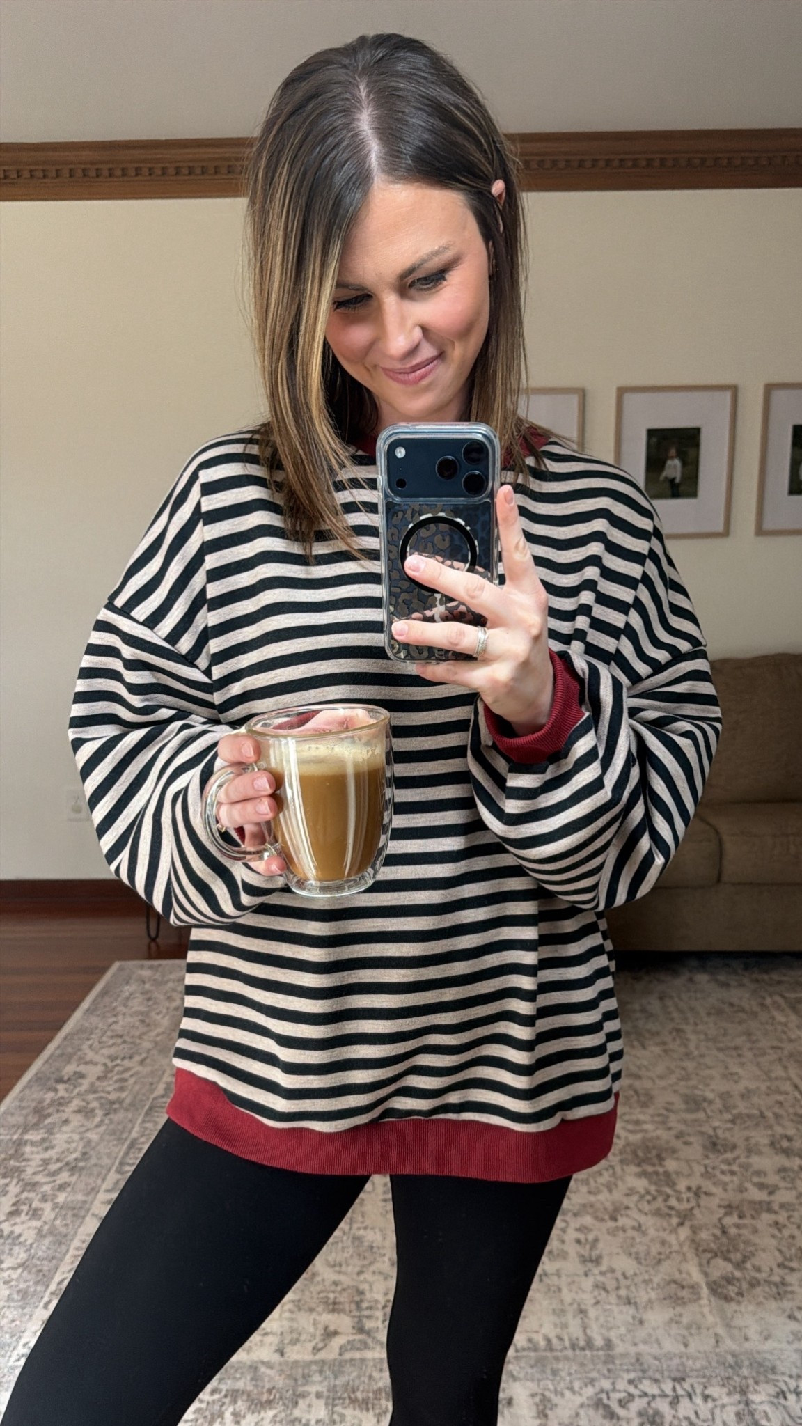 Always here for comfort… and quality. This striped pullover is both! I’m in a large, true to size or size down if between. Amazon does it again 👏🏻 

#LTKootd #LTKMidsize