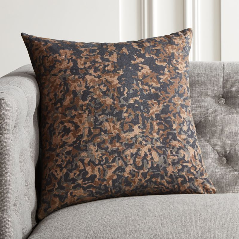 18" Astor Camouflage Pillow | CB2 | CB2