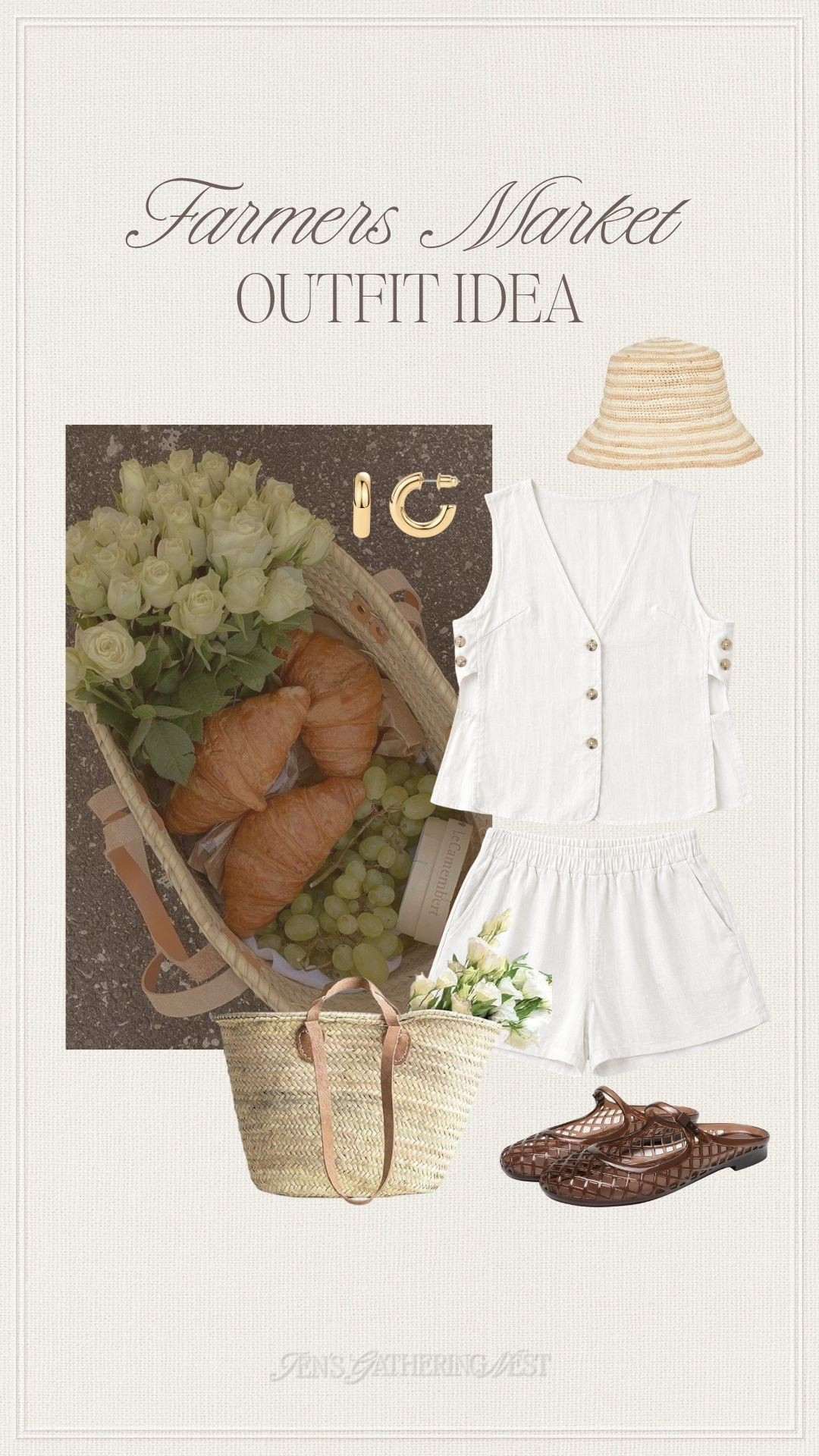 Amazon farmers market outfit idea with denim overalls, an eyelet blouse and woven accessories for an easy, laid-back feel. A casual style edit for slow mornings, market strolls and sunny weekend plans. 🧺

#amazonfashion #amazonfinds #farmersmarketoutfit #outfitidea #summerstyle #weekendoutfit #casualstyle #denimoveralls #amazonstyle #styleedit

#LTKootd #LTKmorningroutine #LTKSeasonal