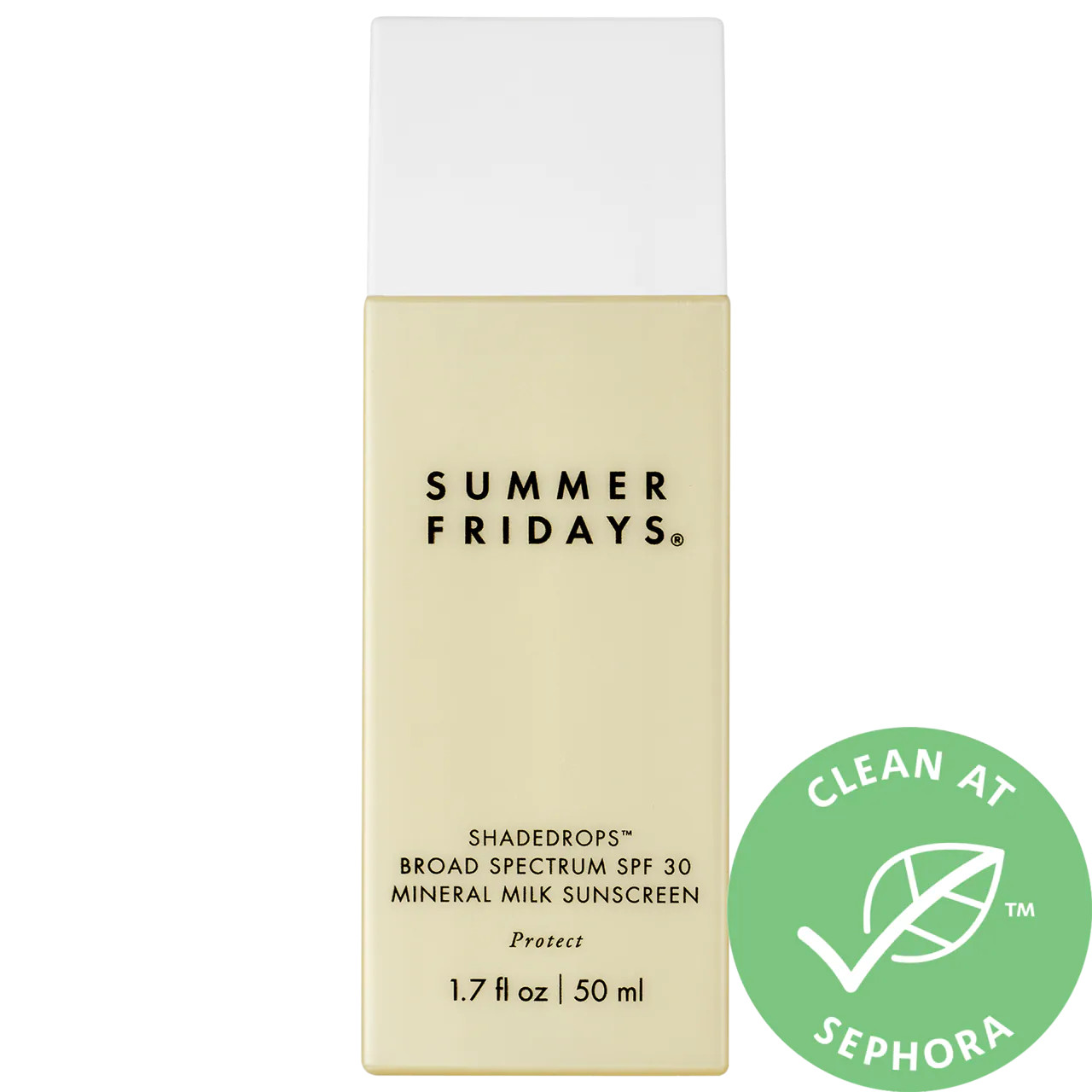 ShadeDrops Broad Spectrum SPF 30 Mineral Milk Sunscreen - Summer Fridays | Sephora | Sephora (US)
