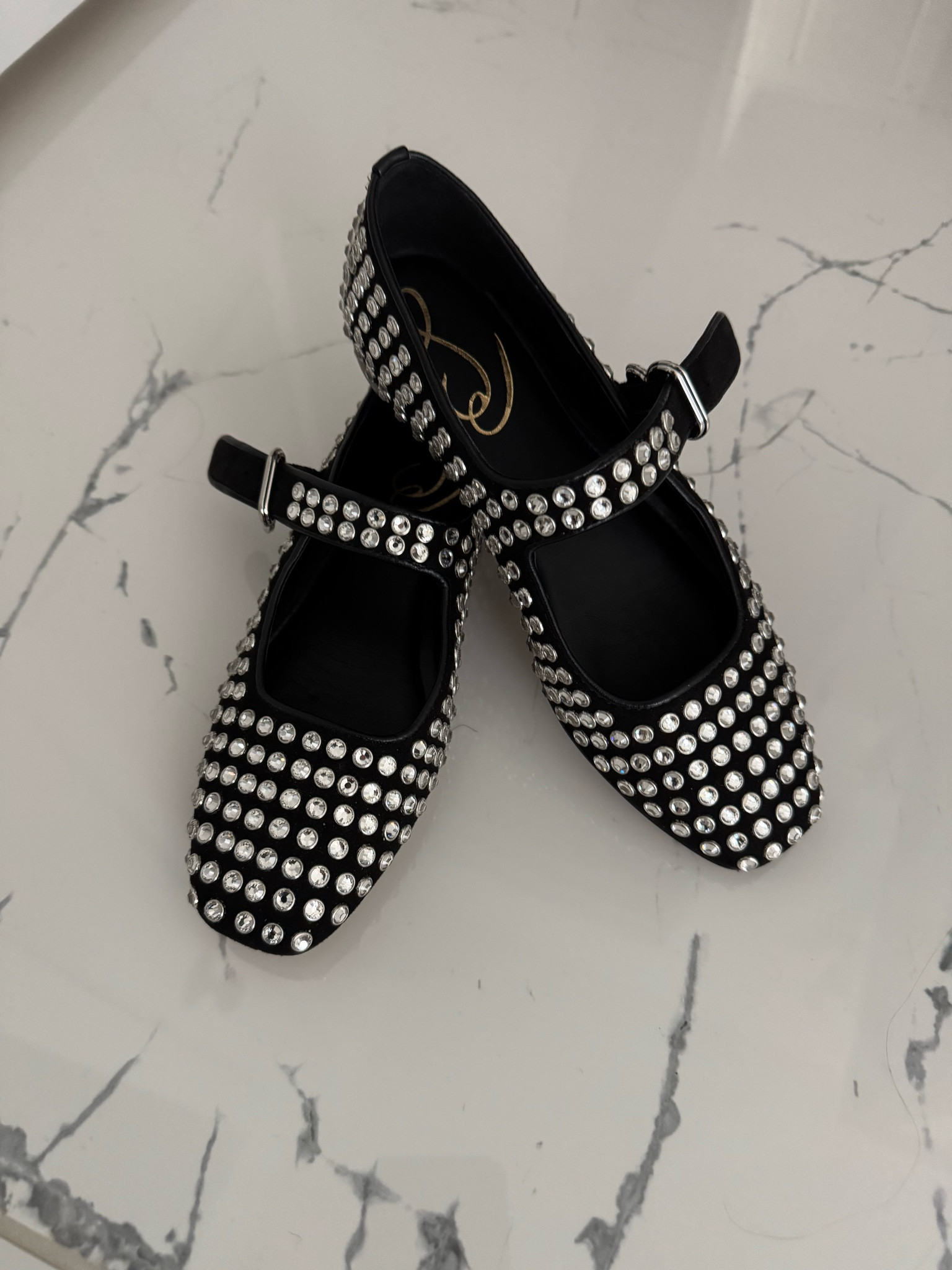 These rhinestone Mary Janes are chef’s kiss 👌 The perfect shoes to add a little drama to any look.  #ShoesOfTheDay #LTKfashion #GlamDetails

#LTKStyleTip #LTKParties #LTKShoeCrush