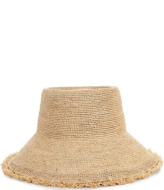 Anna & Ava Straw Fringe Bucket Hat | Dillard's | Dillard's