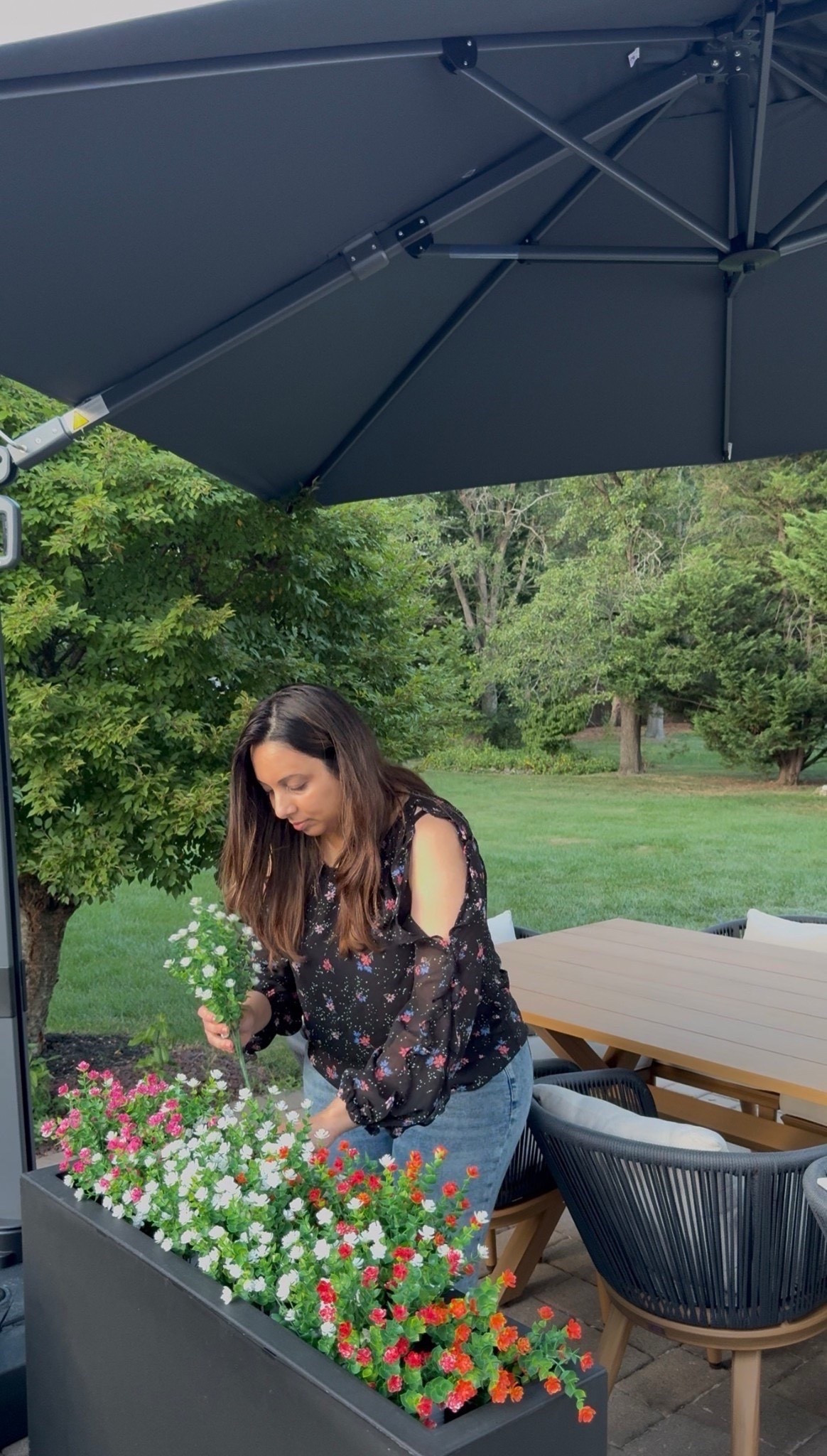 #Ad #wishyouwerehere #outdoor #Wayfair #WayfairPartner @wayfair 

This planter is my favorite to use all year round! It’s sturdy and versatile, you can switch out tall plants and use it for privacy or use with flowers or shrubs for vibrant decor! @shop.ltk #ltkit #liketkit



#liketkit 
@shop.ltk
https://liketk.it/5XL6l



#liketkit #LTKSeasonal #LTKSaleAlert #LTKHome
@shop.ltk
https://liketk.it/641G3