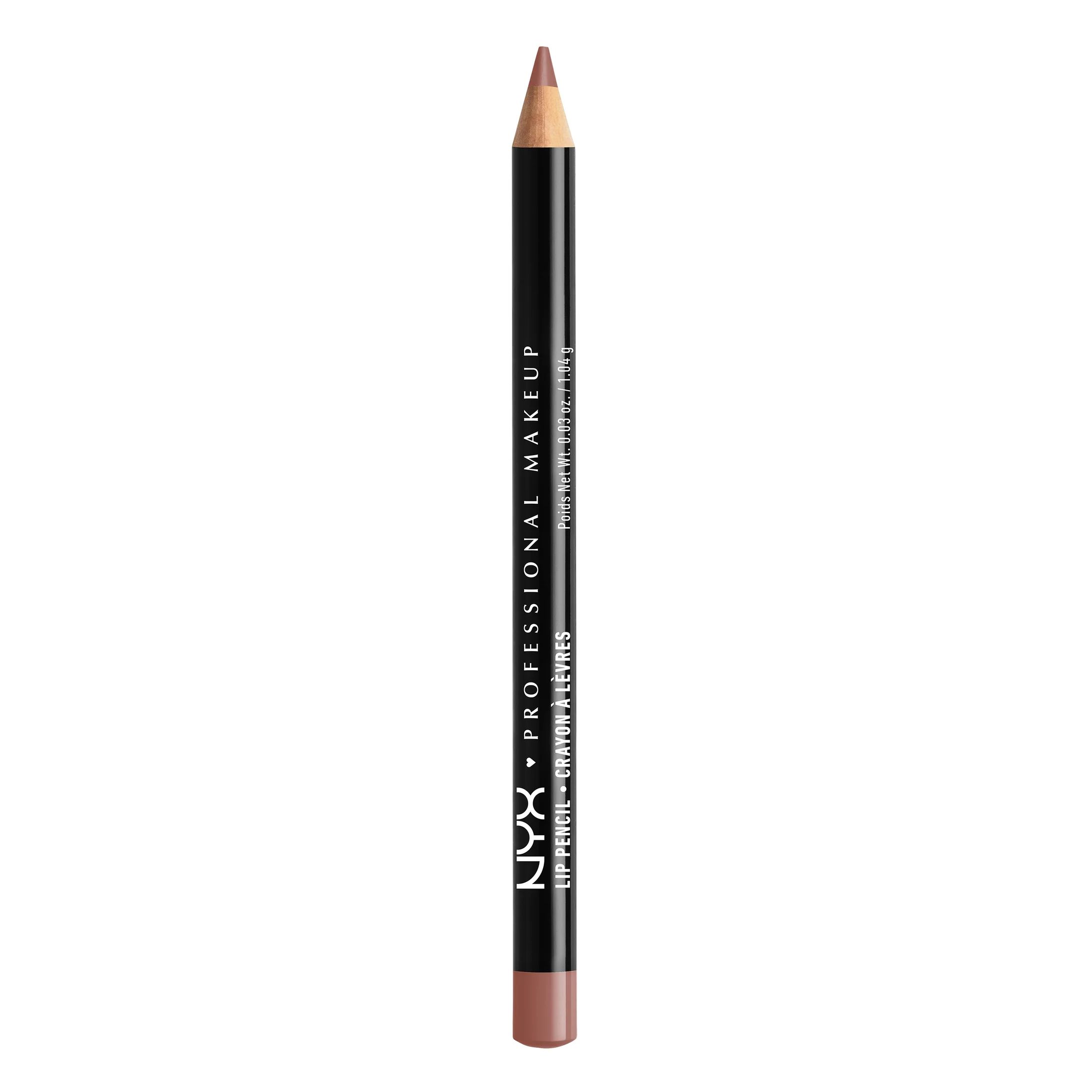 NYX Professional Makeup Slim Lip Pencil, Long-Lasting Creamy Lip Liner, 831 Mauve, 0.035 fl oz | Walmart (US)