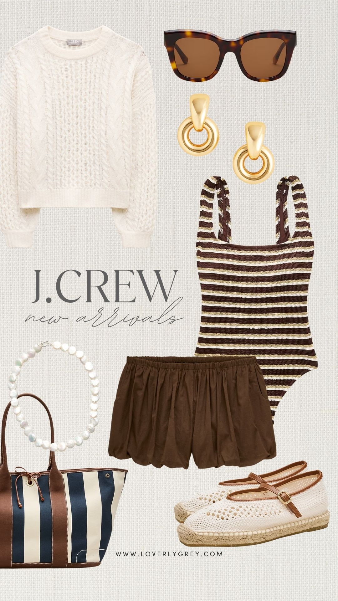 J. Crew new arrivals! Loverly Grey, swim, summer essentials, neutral finds 

 #LTKSeasonal #LTKSwim #LTKTravel