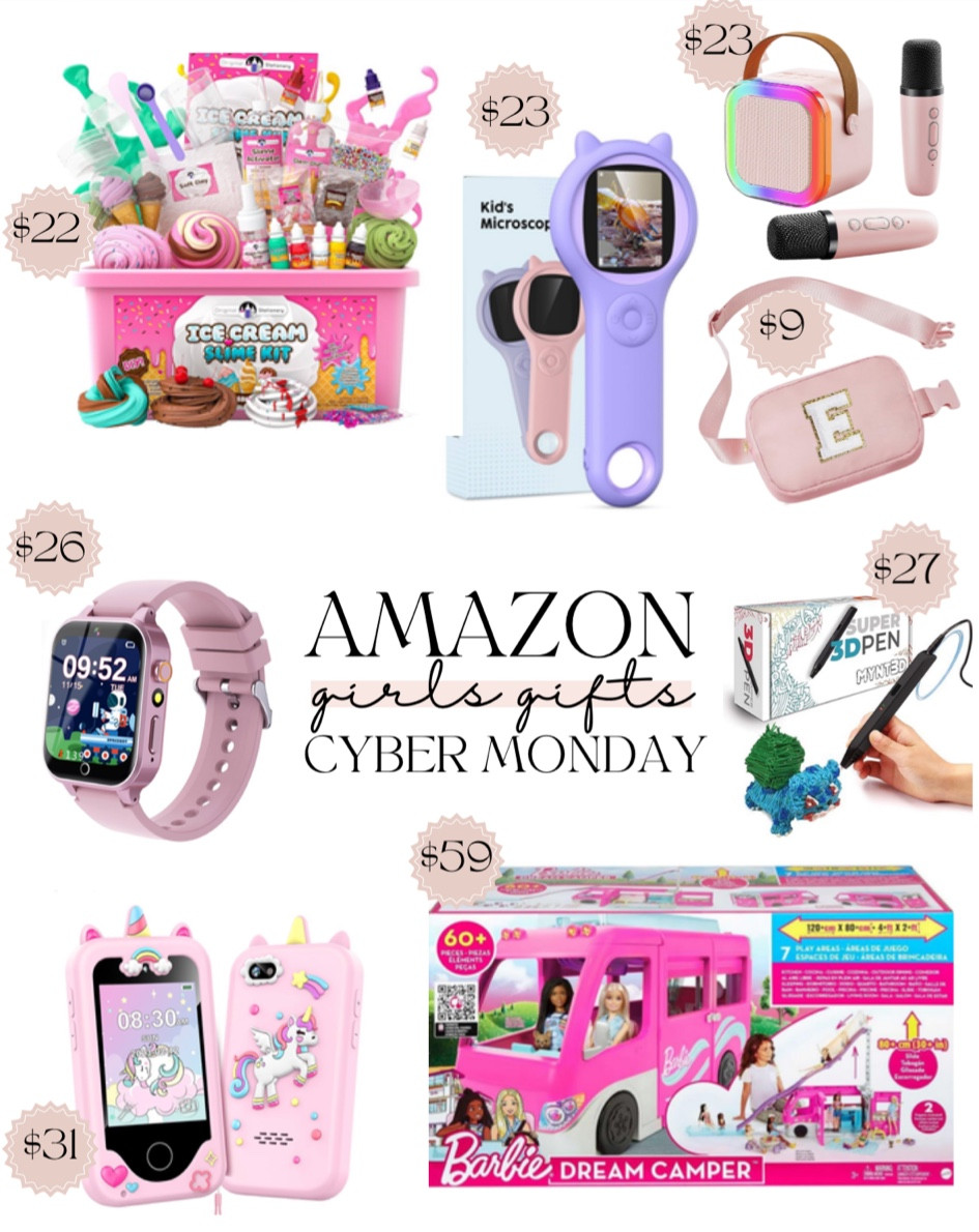 Amazon gift ideas for girls age 5-8! All are on sale for cyber Monday today

Amazon cyber Monday deals, cyber Monday, Amazon, gift ideas for girls, young girl, gift ideas, gift ideas for kids, kids, gift, ideas, Amazon kids gifts, Amazon, Amazon kids, gifts, smart, watch for kids, Barbie, dream, camper, smart phone, for kids, slime kit, Karaoke machine, 3D pen, 3D pen Amazon, microscope, gifts for her, gift guide for kids 


#LTKSaleAlert #LTKGiftGuide #LTKCyberWeek